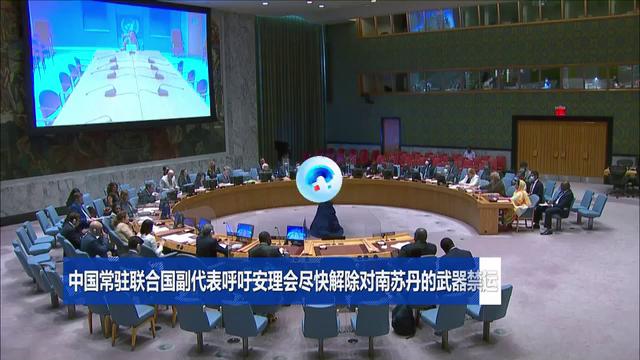 中国常驻联合国副代表呼吁安理会尽快解除对南苏丹的武器禁运
