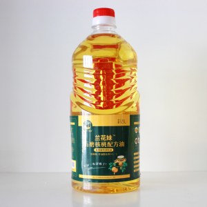 兰花妹食用植物调和油（石磨核桃配方油）1.8L/瓶